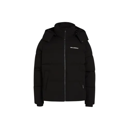 Пуховая куртка KARL LAGERFELD Мужская Черная