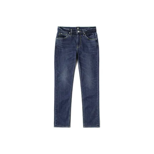 Lee FW24 Джинсы Мужские Средне-Темно-Синий