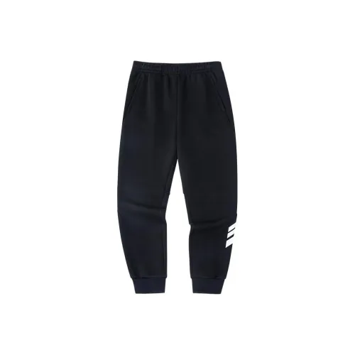 Anta Basketball Collection Черные Мужские Вязаные Тренировочные Штаны
