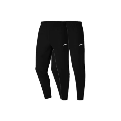 Лайнер Вязаные Тренировочные Штаны Мужские 2 Пачки Черные