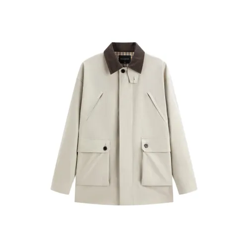 PEACEBIRD MEN Тренчкот Мужской Светлый Хаки