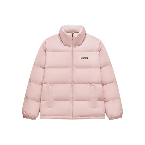 XTEP ZONGXUNXILIE Пуховик Унисекс Нюдово-розовый