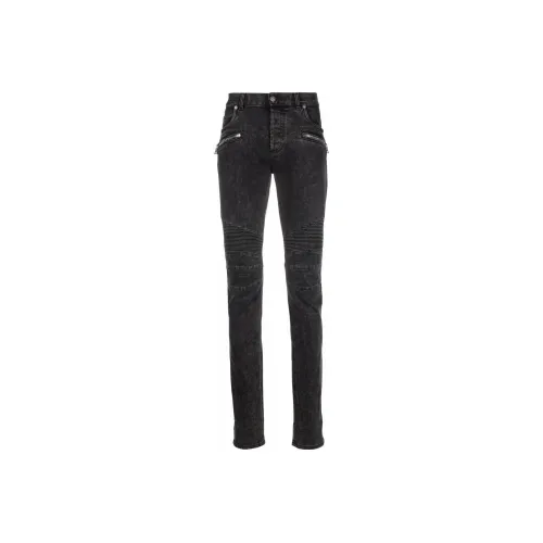 BALMAIN Мужские черные джинсы
