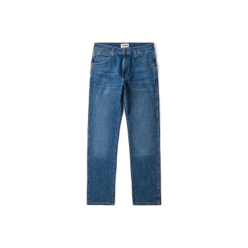 WRANGLER Джинсы Мужские Средне-Синие