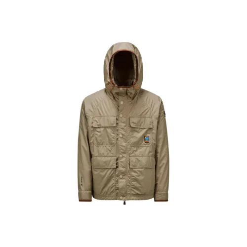 MONCLER Бежевые Мужские Куртки
