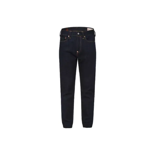 EVISU Джинсовый Синий Мужские Джинсы