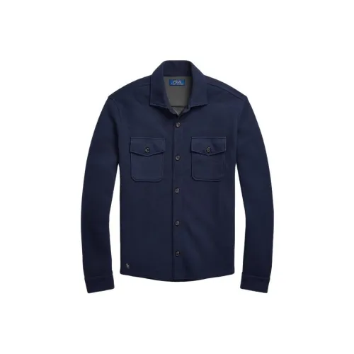 Polo Ralph Lauren SS24 Куртки и Пальто Мужской Морской Синий