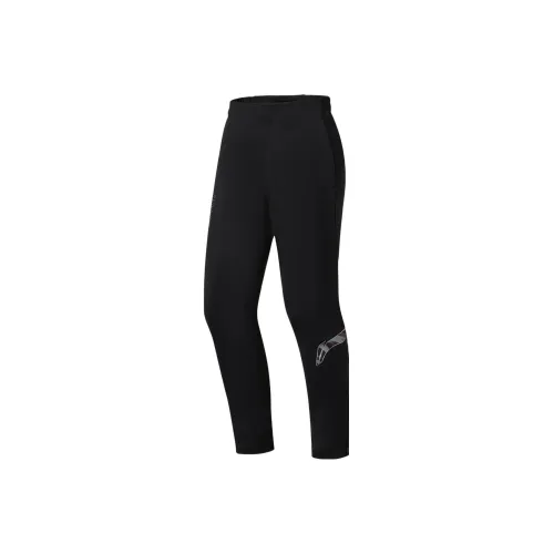 LINING RUNNING Collection Черные Мужские Вязаные Тренировочные Штаны