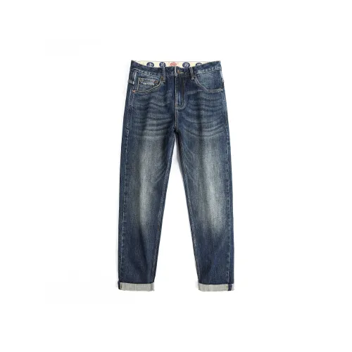 JUCY JUDY Джинсы Унисекс Деним Синий