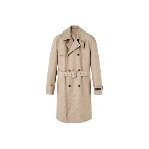 VERSACE FW23 Тренчкот Мужской Бежевый