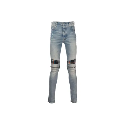 AMIRI Men's Blue Jeans AMIRI Мужские синие джинсы