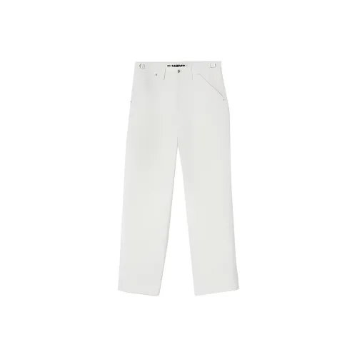 JIL SANDER Белый Мужской Джинсы