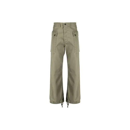 Double RL SS24 Карго Брюки Мужские Оливково-Зеленые