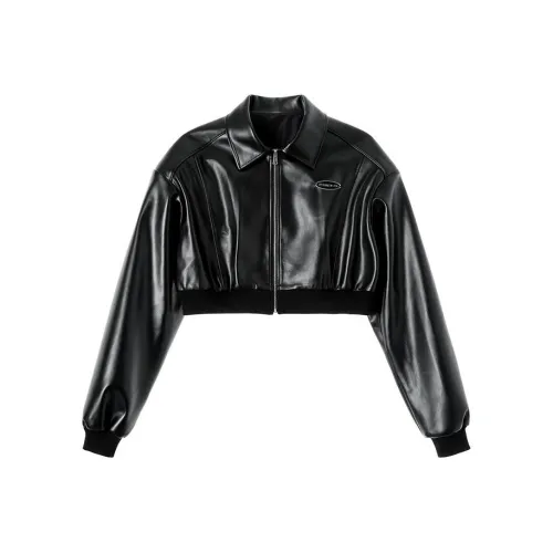 ETERNITY ITA Кожа Куртка Унисекс Черный