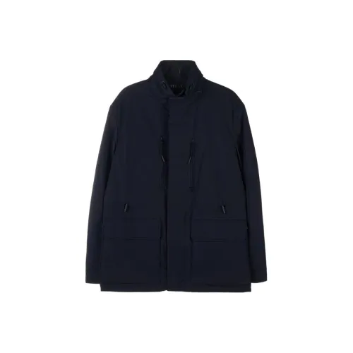 Zegna Куртки и Пальто Мужской Синий