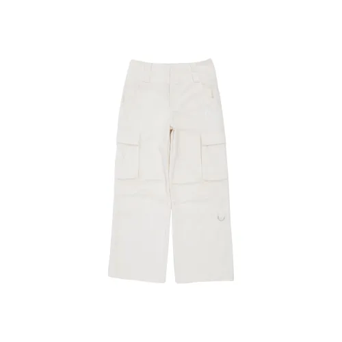 Nerdy Крем Унисекс Брюки с карманами