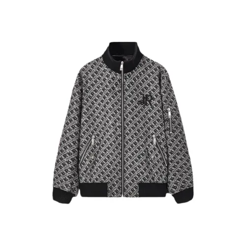 JOHN RICHMOND Хлопковый пуховик Мужской Черный Серый