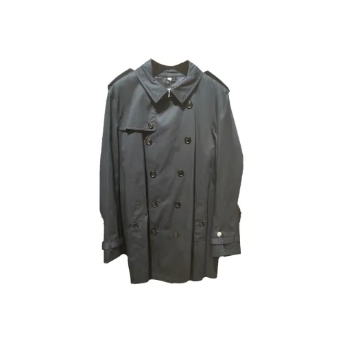 Burberry Тренчкот Мужской Темно-Синий