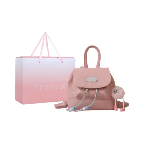 FCTOSSR ПУ (полиуретан) Рюкзак Женские Черный Серебристый Розовый Коричневый