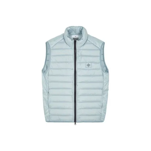 STONE ISLAND SS24 Down Jacket Men Ice Blue