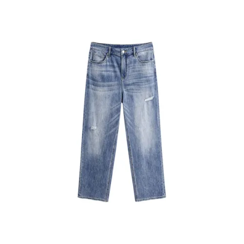 GXG Джинсовый синий Мужские Джинсы