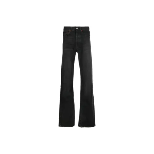 Vetements Мужские Джинсы Черные