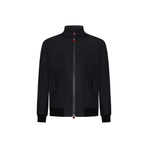 KITON Мужские черные куртки