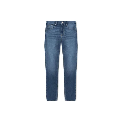 EMPORIO ARMANI Blue Men's Jeans EMPORIO ARMANI Синий Мужской Джинсы