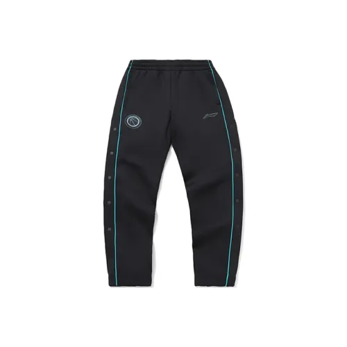 LINING Вязаные тренировочные брюки мужские черные