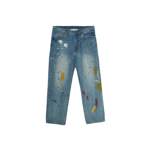 Ed Hardy Beautiful Синий E1OAM108 Мужские Джинсы