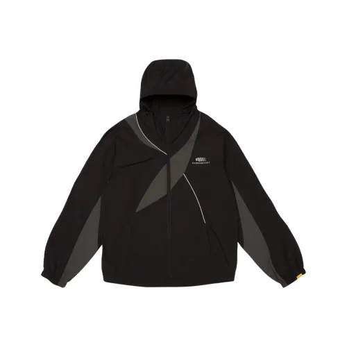 RANDOMEVENT SS24 Черная унисекс куртка
