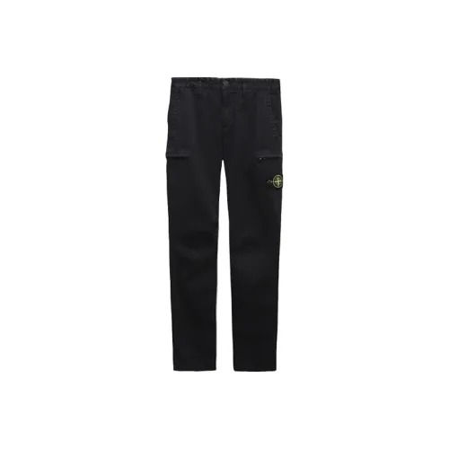 Stone Island Черные Мужские Повседневные Брюки