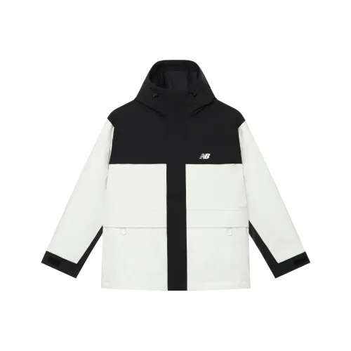 New Balance совместные куртки и пальто унисекс кремово-белый