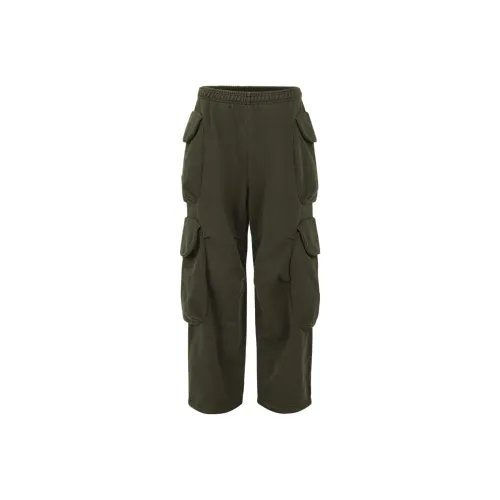 Entire Studios FW23 Карго Брюки Унисекс Армейский Зеленый