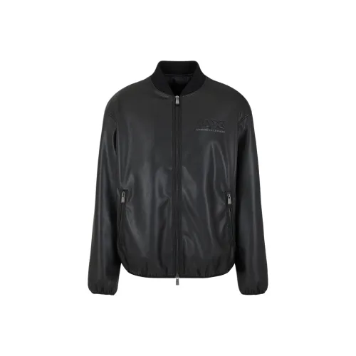 ARMANI EXCHANGEAE SS24 Хлопковый пуховик Мужской Черный