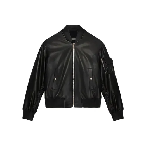 GIVENCHY Черные Мужские Кожаные Куртки