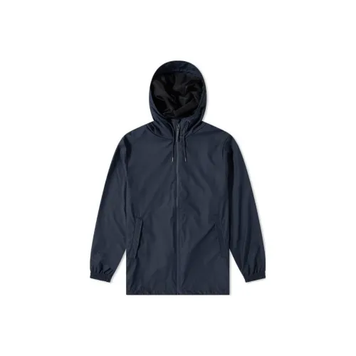 Rains Куртки Пальто Унисекс Морской Синий