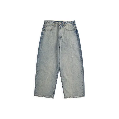 ZENGZHI Винтажные Унисекс Джинсы