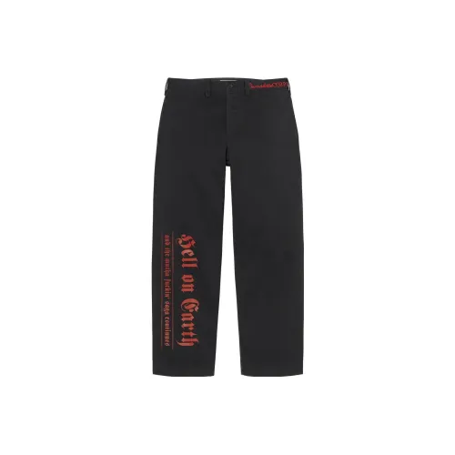 SUPREME x BERNADETTE CORPORATION Черные Унисекс Джинсы