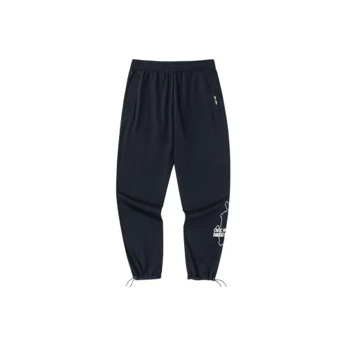 Anta Life Collection Черные Мужские Вязаные Спортивные Штаны