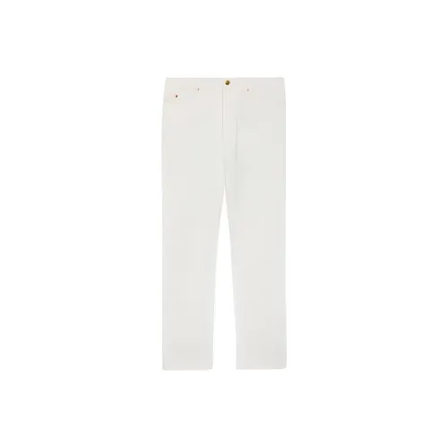 GUCCI Белый Мужской Джинсы