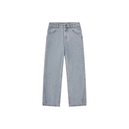 BEASTER Светло-синие Унисекс Джинсы