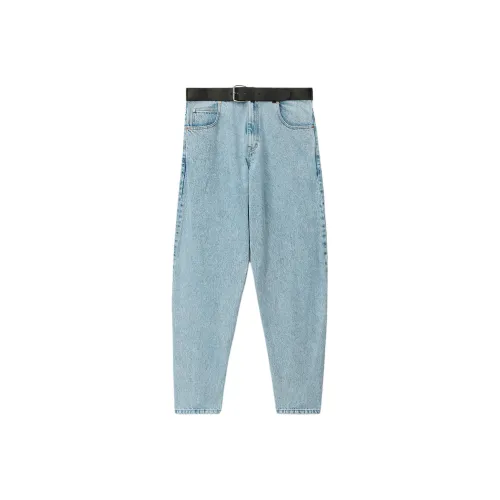 Alexander Wang SS24 Джинсы Мужские Светло-Синие