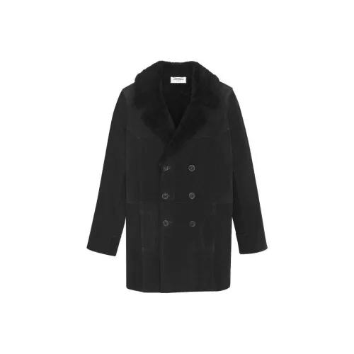 SAINT LAURENT FW22 Кожаная куртка мужская