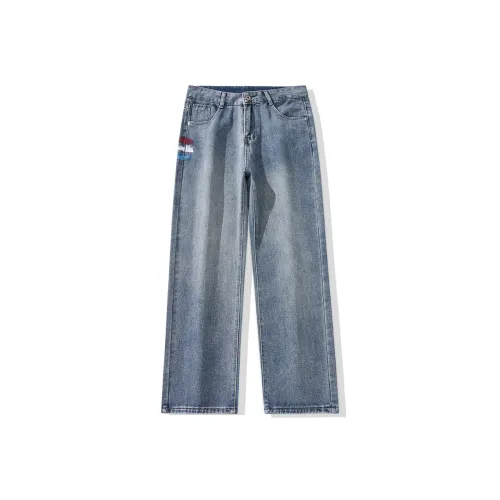 BALENO Светло-синие мужские джинсы