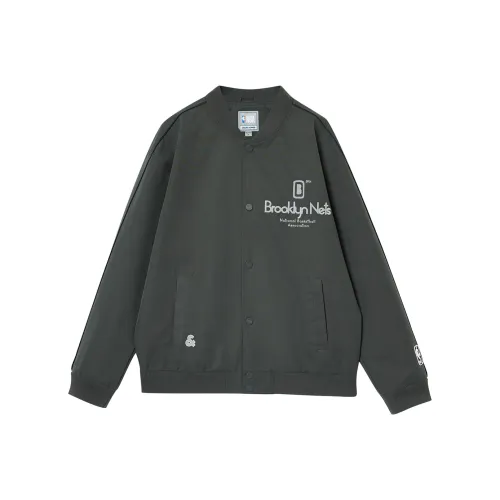 JACK JONES· Jack Jones X Nets Nba Куртки и пальто Мужской Черный Песочный