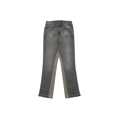 REPRESENT Серый Мужской Джинсы
