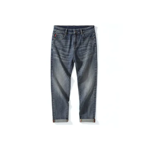 JUCY JUDY Джинсы Унисекс Винтаж Синий
