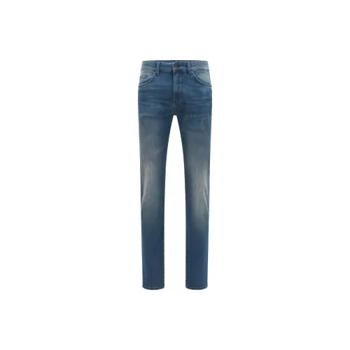 Hugo Boss Blue Men's Jeans Hugo Boss Синий Мужской Джинсы