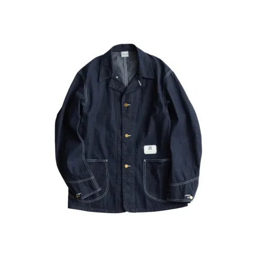 Lee Scye для UNITED ARROWS Collaboration Синяя Унисекс Куртка